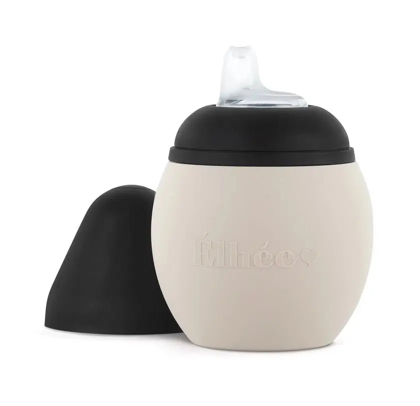 Bubble Bottle - 240 Ml/ 08 oz - the Perfect Christmas Gift  Élhée Sand & Black  