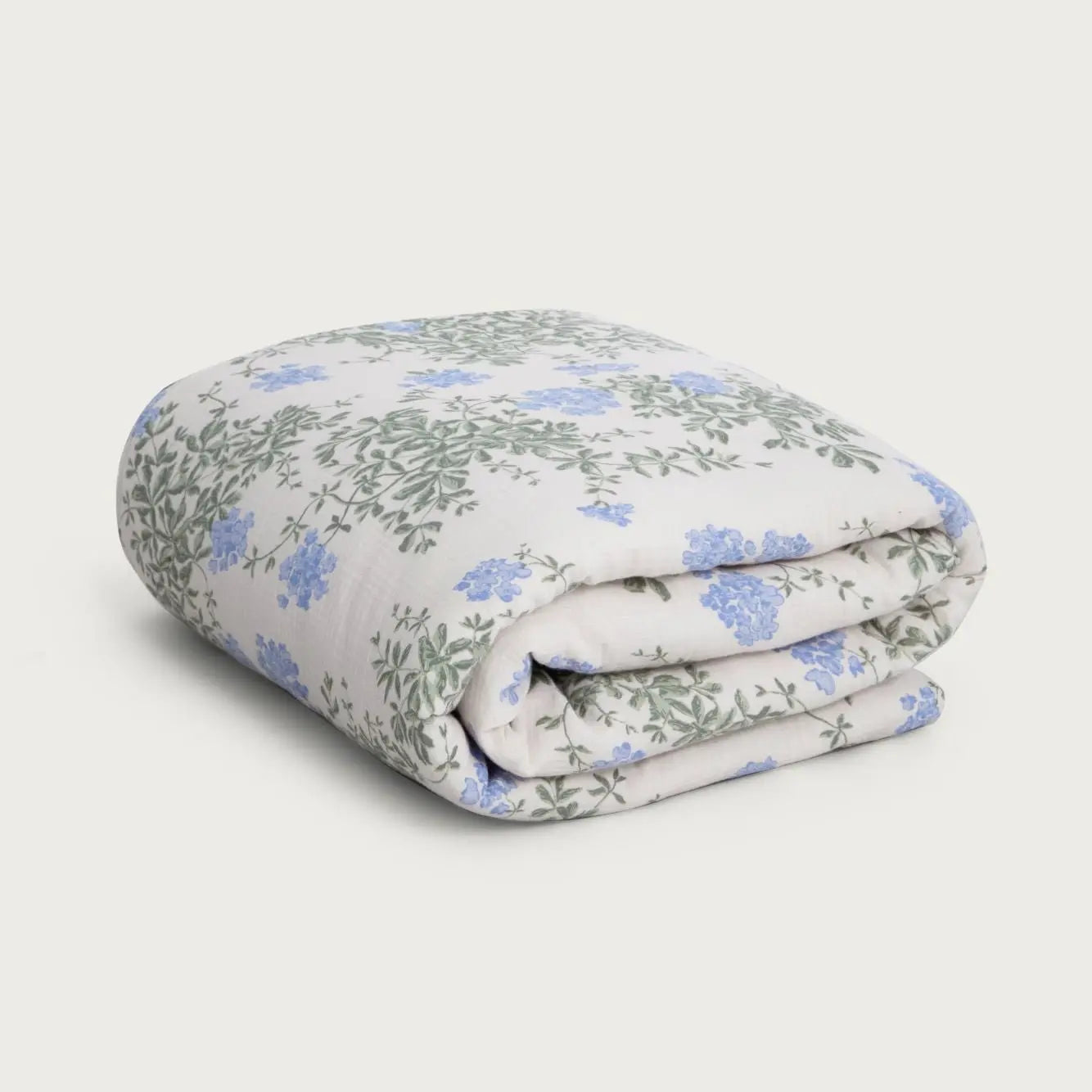 Soft Muslin Filled Blanket, Lightweight Baby Blanket, Nursery Bedding  Garbo and Friends Plumbago  