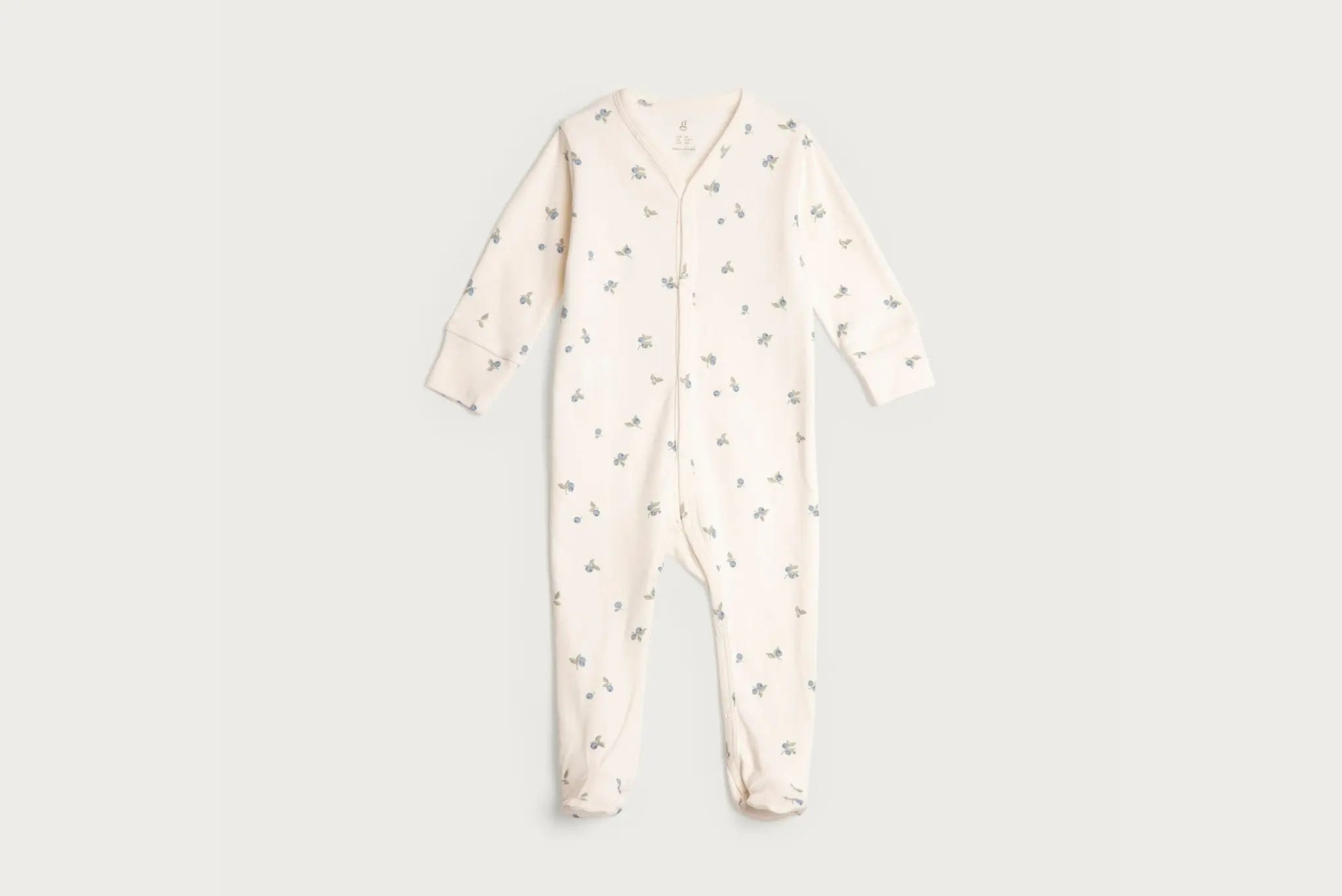 Jersey Overall, Made in Portugal, OEKO-TEX® 100 Certified, Unisex Ju  Garbo and Friends Blueberry 74/80 (9-12M) 