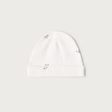 Classic Jersey Hat, Made in Portugal, OEKO-TEX® Certified, Stylish Headwear  Garbo and Friends Folia Ecru 62/68 (3-6M) 