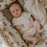 Jersey Romper, Comfy Baby Outfit, Cute and Cozy, Perfect for Playtime and Naps  Garbo and Friends   