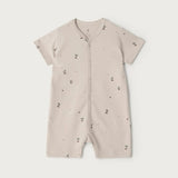 Jersey Romper, Comfy Baby Outfit, Cute and Cozy, Perfect for Playtime and Naps  Garbo and Friends Cherry 62/68 (3-6M) 