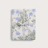 Plumbago Muslin Fitted Sheet Junior, Ethically Made in Portugal, OEKO-TEX® Certified  Garbo and Friends   