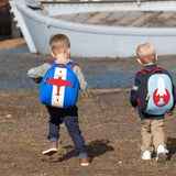 Airplane Backpack, Blue, Size 3-6Y,Safety Harness, Kids Backpack, Airplane Bag Preschool Backpack Dabbawalla   