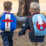 Airplane Backpack, Blue, Size 3-6Y,Safety Harness, Kids Backpack, Airplane Bag Preschool Backpack Dabbawalla   