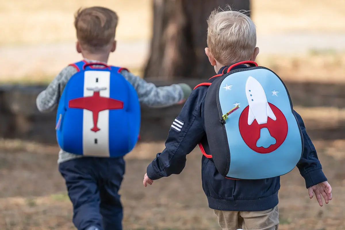 Airplane Backpack, Blue, Size 3-6Y,Safety Harness, Kids Backpack, Airplane Bag Preschool Backpack Dabbawalla   