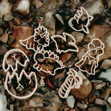 Baby Dinosaur Eco Cutter ™ Includes: Set of 8 Mini Cutters  Kinfolk Pantry   