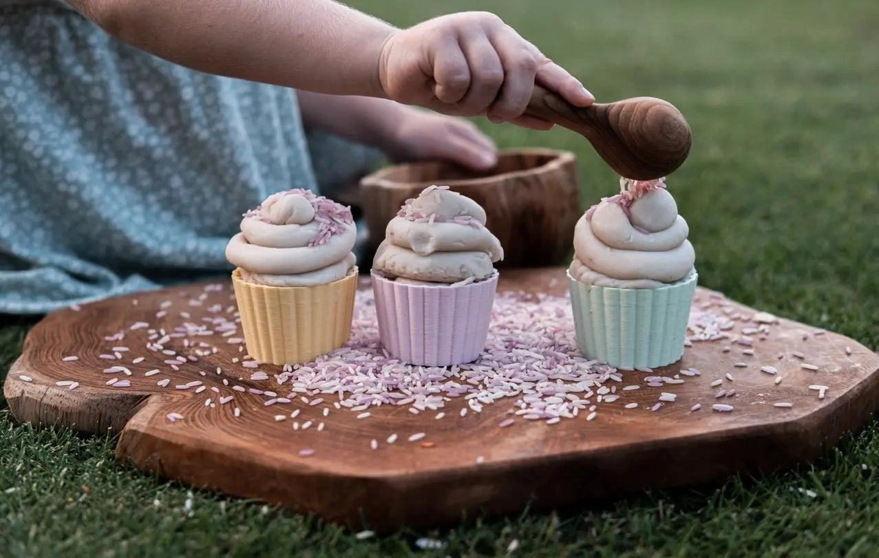 Eco Cupcake Mould Set of 3  Kinfolk Pantry   