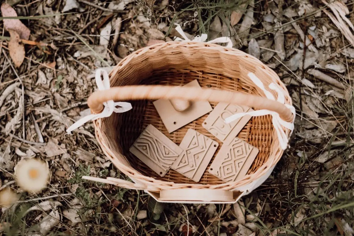 Easter Egg Eco Stamp Play Bundle  Kinfolk Pantry   