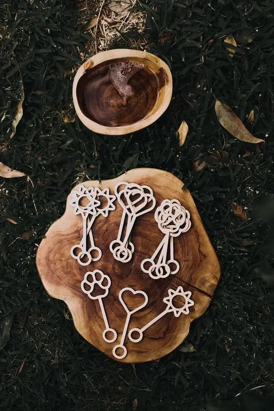 Mini Party Favour Bubble Wand™ Pack of 18  Kinfolk Pantry   