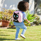 Miss Kitty Harness Toddler Backpack - Pink and Black, Safety Harness Toddler Harness BP Dabbawalla   