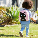 Miss Kitty Harness Toddler Backpack - Pink and Black, Safety Harness Toddler Harness BP Dabbawalla   