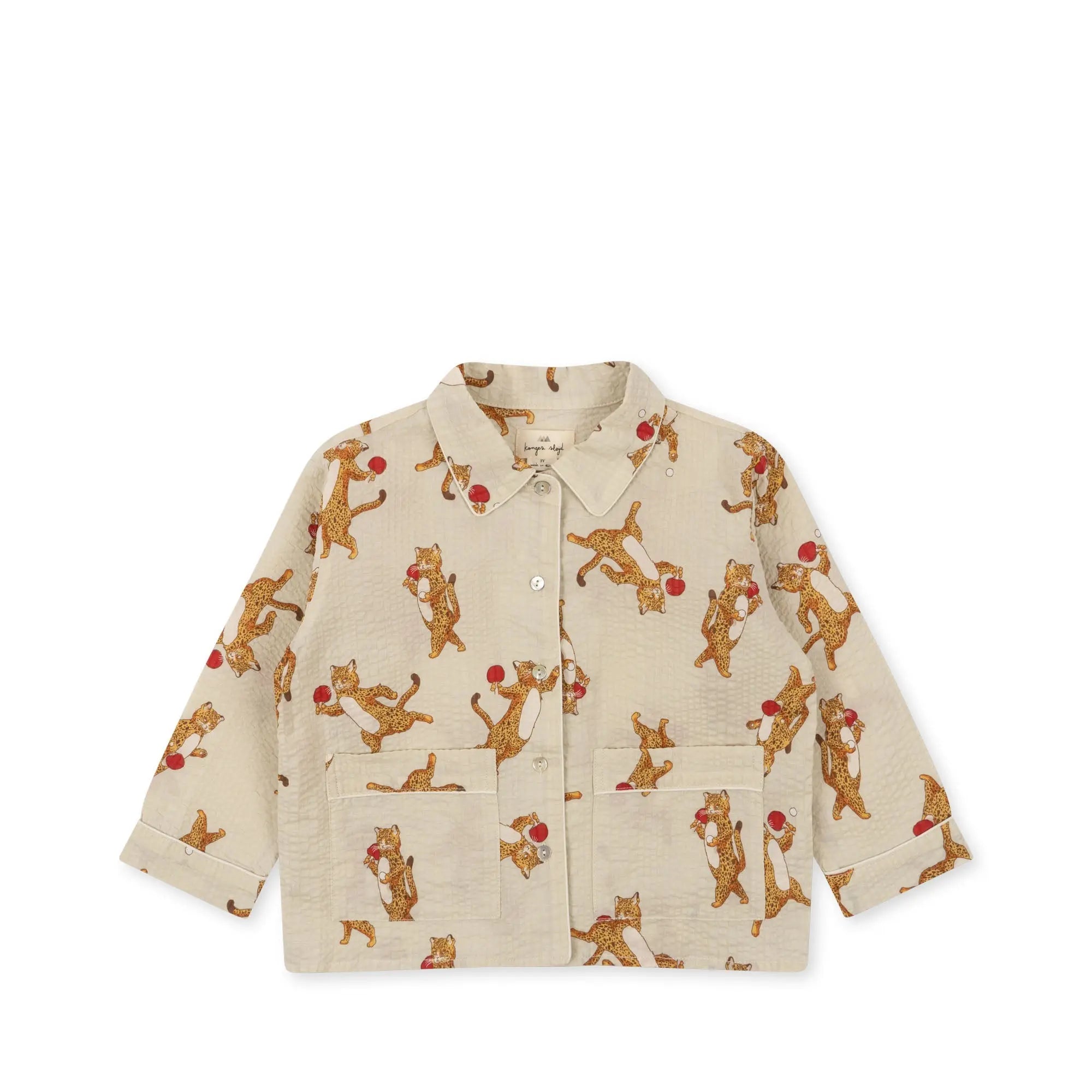 Bitsy Shirt Jacket - Ping Pong  Konges Sløjd   