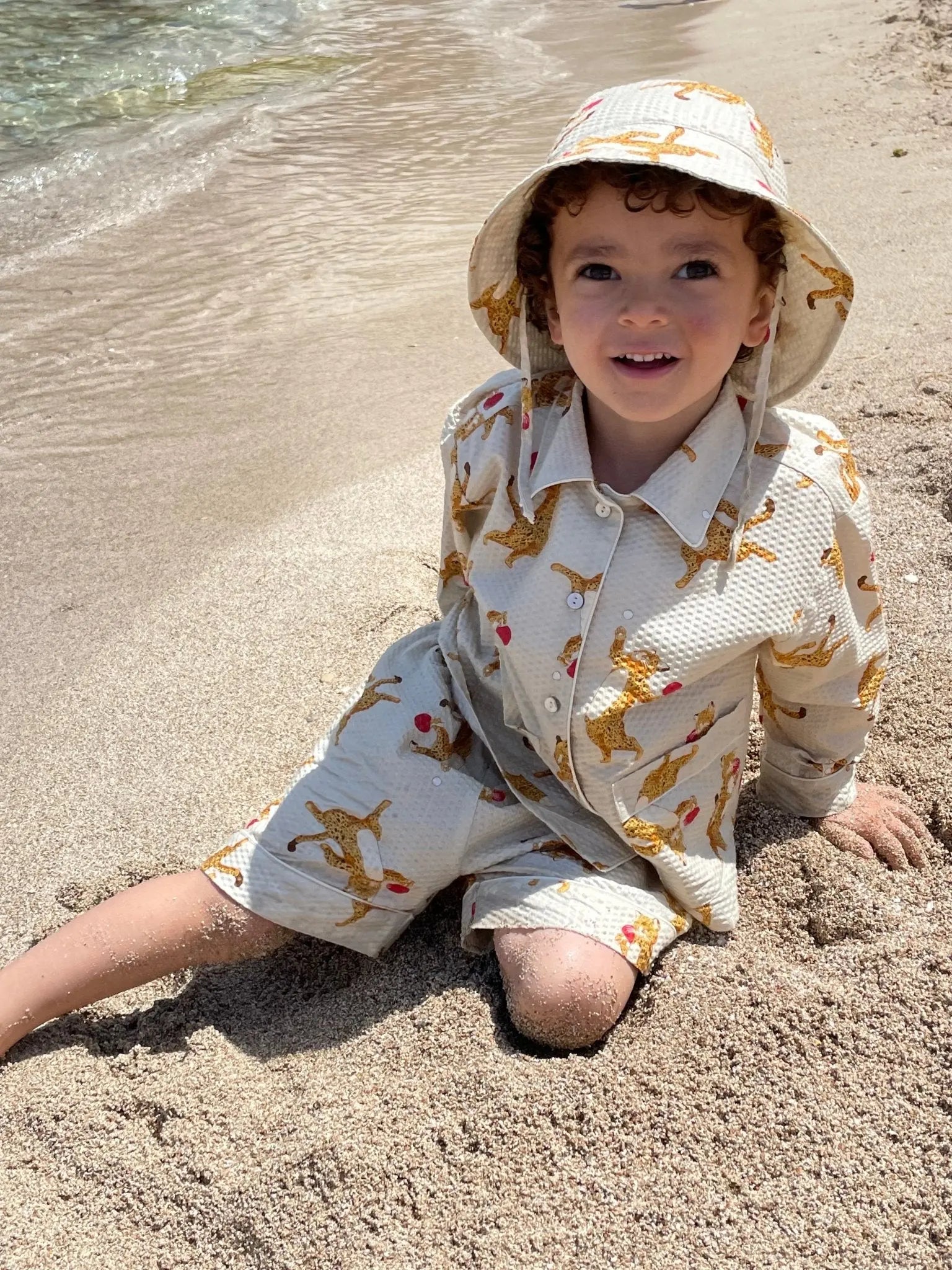 Bitsy Shirt Jacket - Ping Pong  Konges Sløjd   