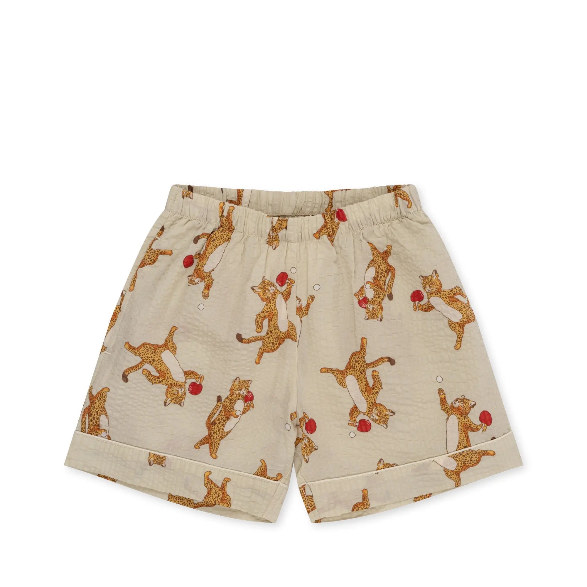 Bitsy Shorts - Ping Pong, Elastic Waist, Side Pockets, Casual Summer Shorts  Konges Sløjd   