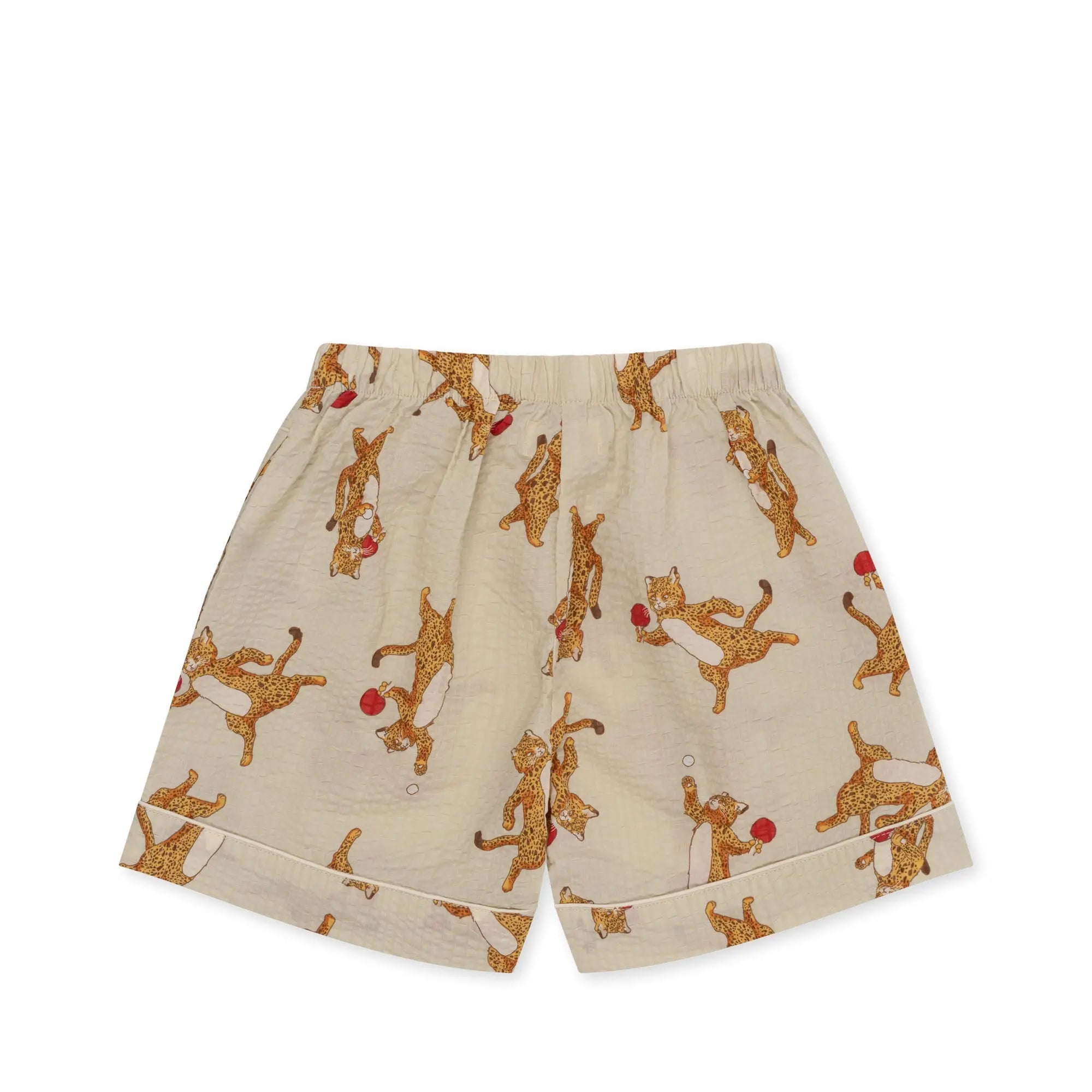 Bitsy Shorts - Ping Pong, Elastic Waist, Side Pockets, Casual Summer Shorts  Konges Sløjd   