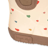 Children's Brume Welly Rain Boots - Multi Foil Hearts  Konges Sløjd   