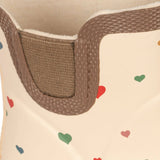 Children's Brume Welly Rain Boots - Multi Foil Hearts  Konges Sløjd   