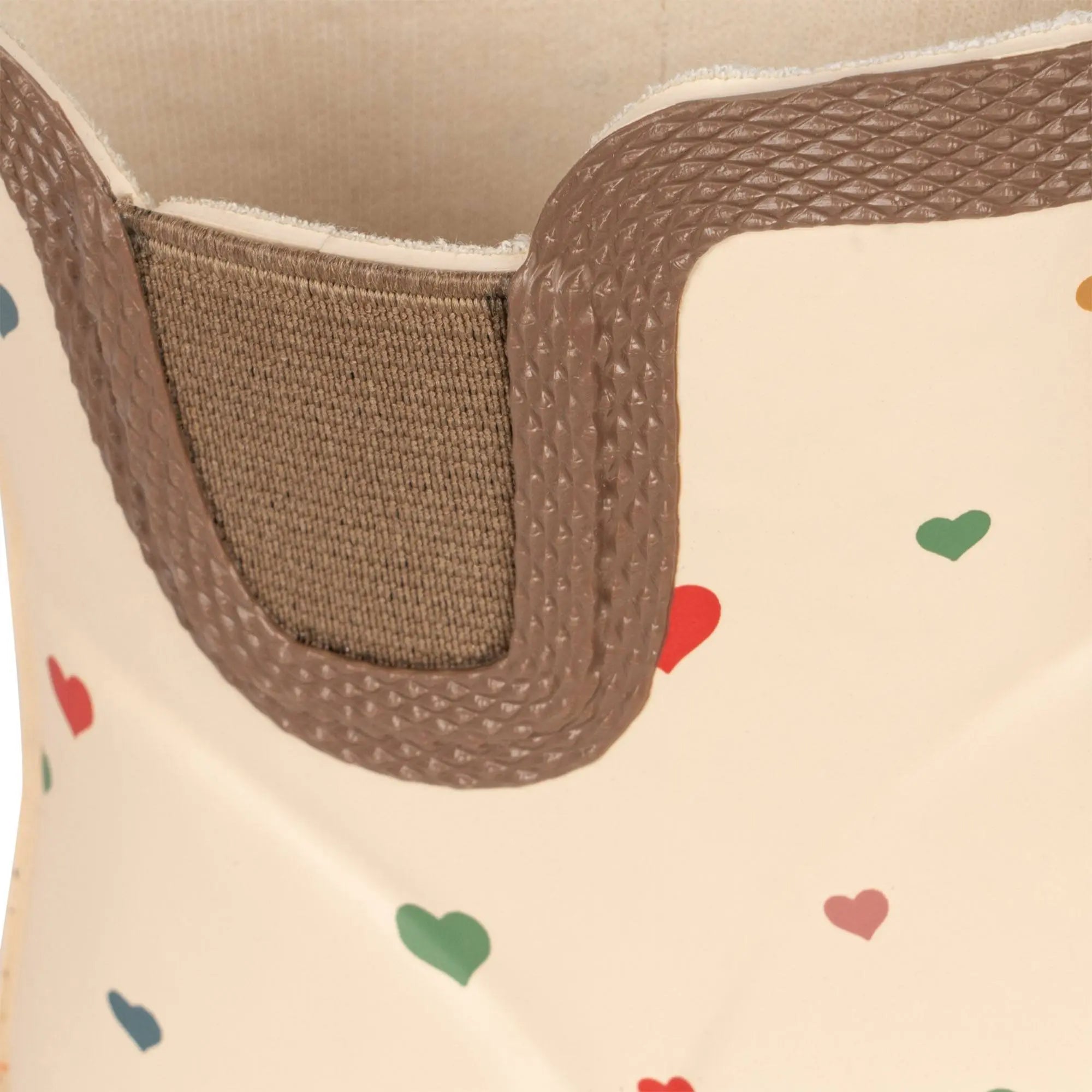 Children's Brume Welly Rain Boots - Multi Foil Hearts  Konges Sløjd   