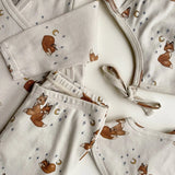 Round Baby Helmet Gots - Foxie  Konges Sløjd   