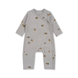 Basic Newborn Onesie Gots  Konges Sløjd LEMON HARBOR 44cm/PRE 