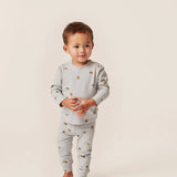 Lemon Harbor Print Basic Baby Pants GOTS  Konges Sløjd   