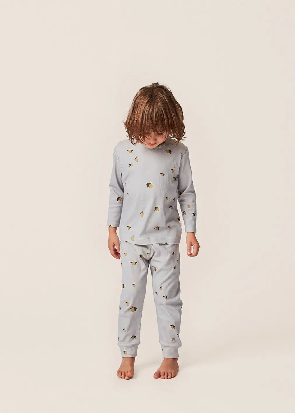 Lemon Harbor Print Basic Baby Pants GOTS  Konges Sløjd   