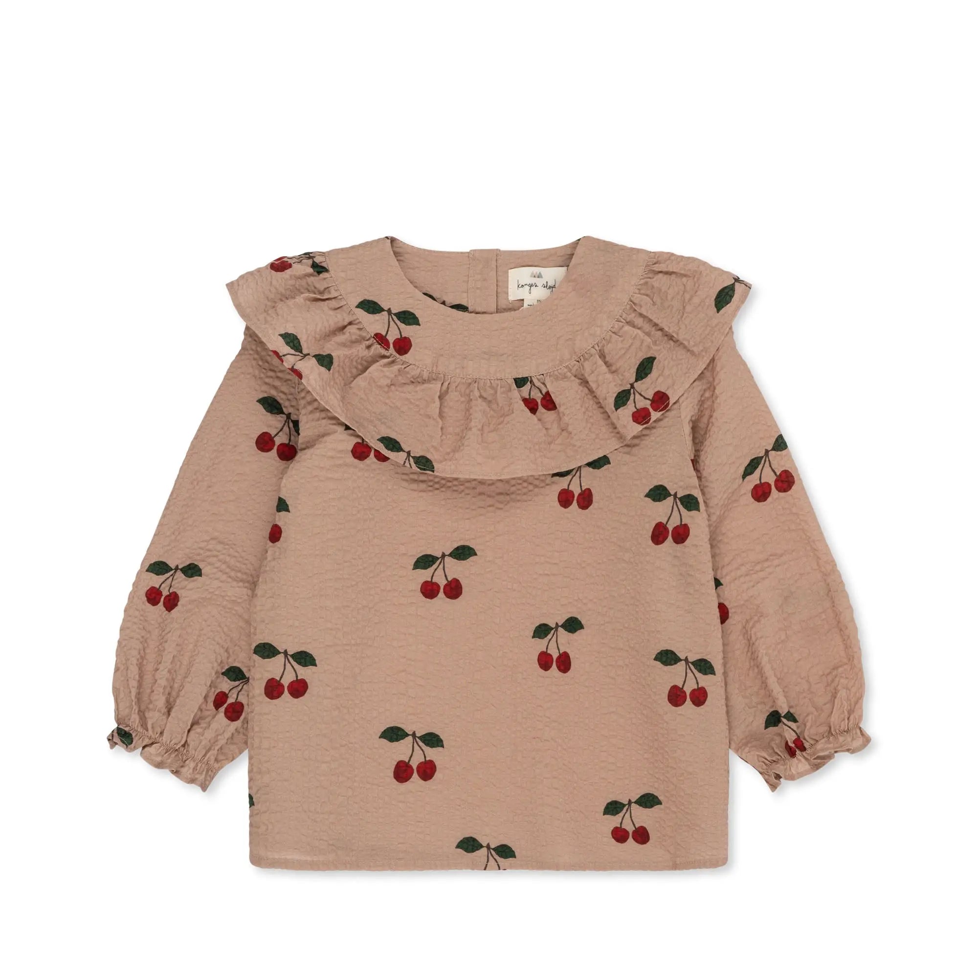 Ma Grande Cerise Blush Lunella Blouse  Konges Sløjd Ma Grande Cerise Blush 74cm/9M 