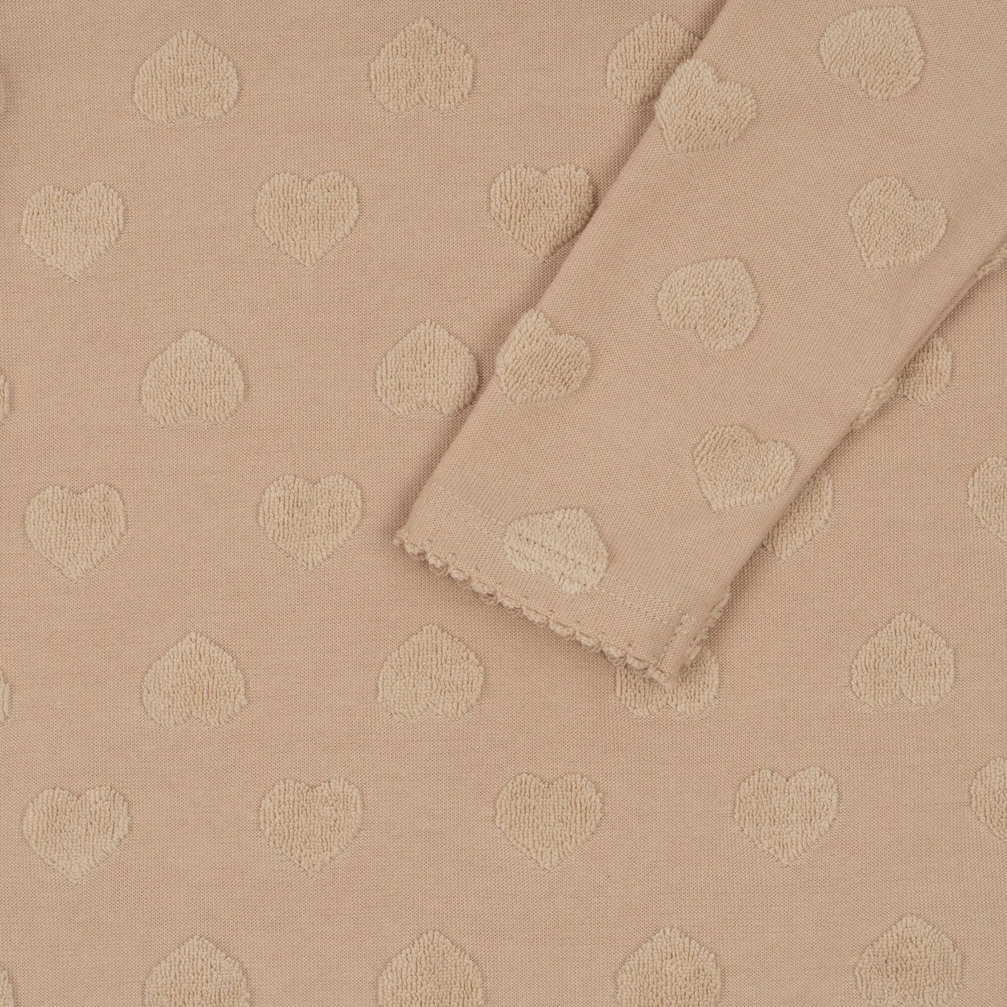 Smoky Grey Miffie Collar Baby Onesie Gots  Konges Sløjd   