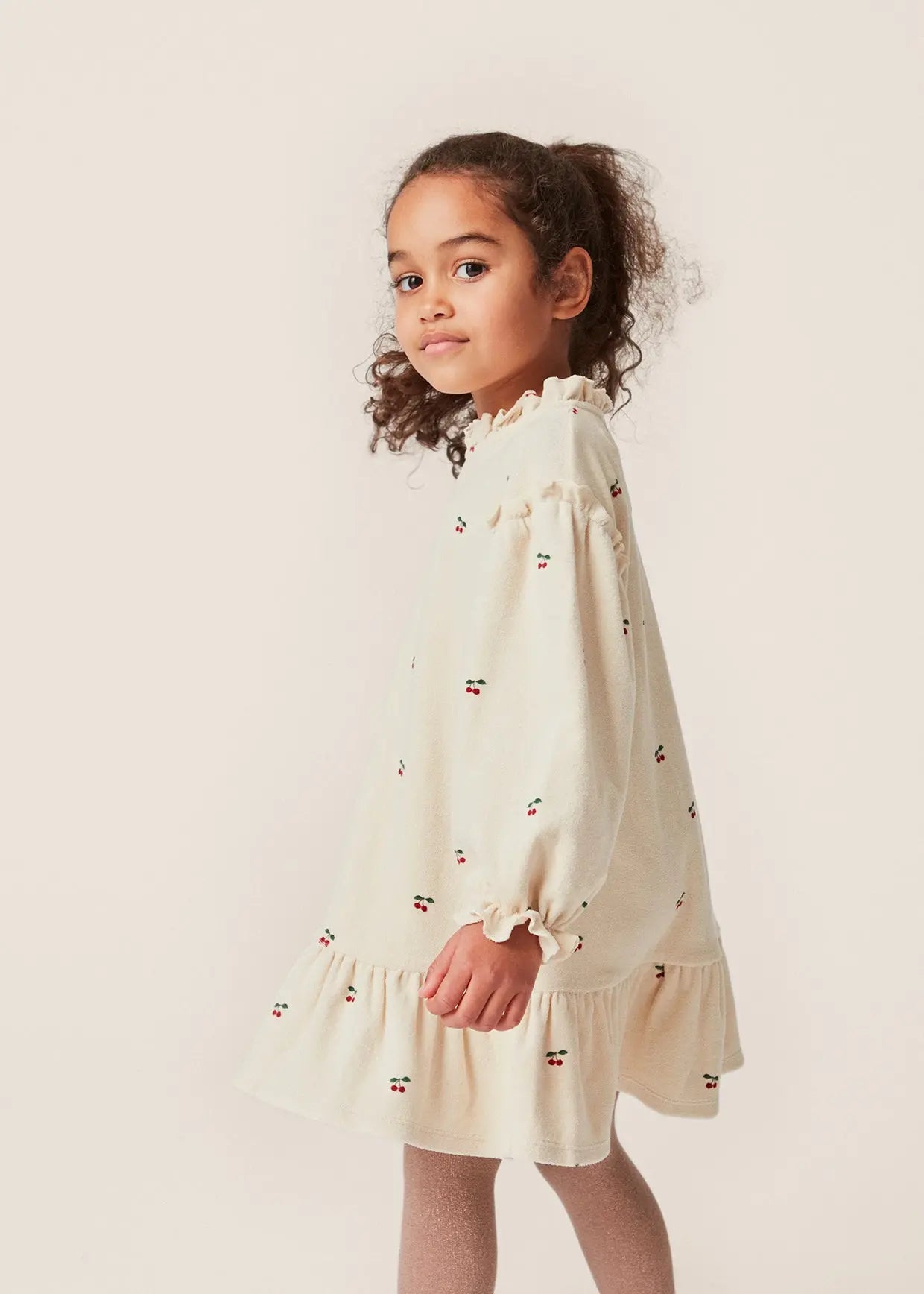 Cherry Girl Dress Gots  Konges Sløjd   