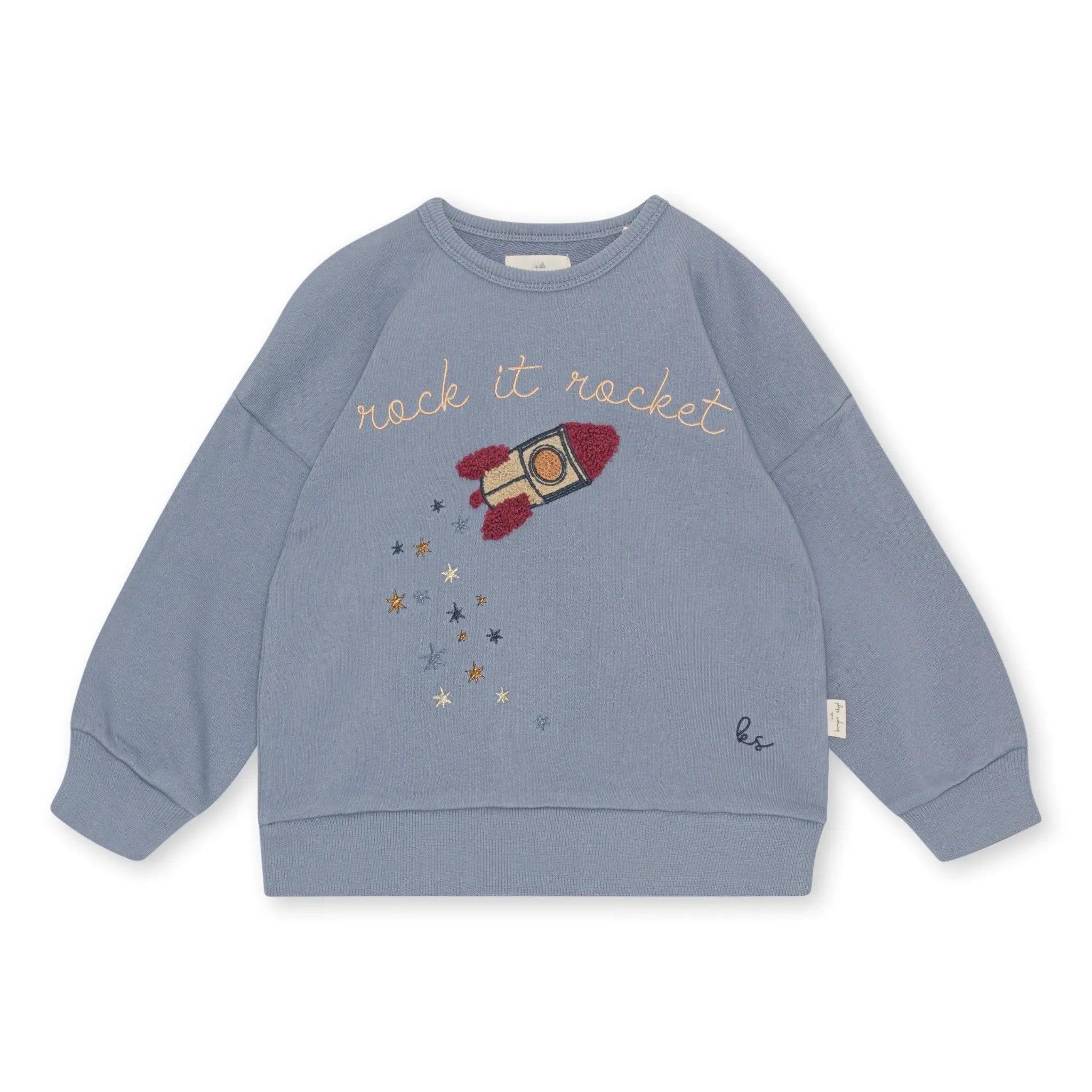 Rocket Organic Cotton Sweatshirt  Konges Sløjd   