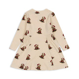 Teddy Basic Christmas Girl Dress Gots  Konges Sløjd   