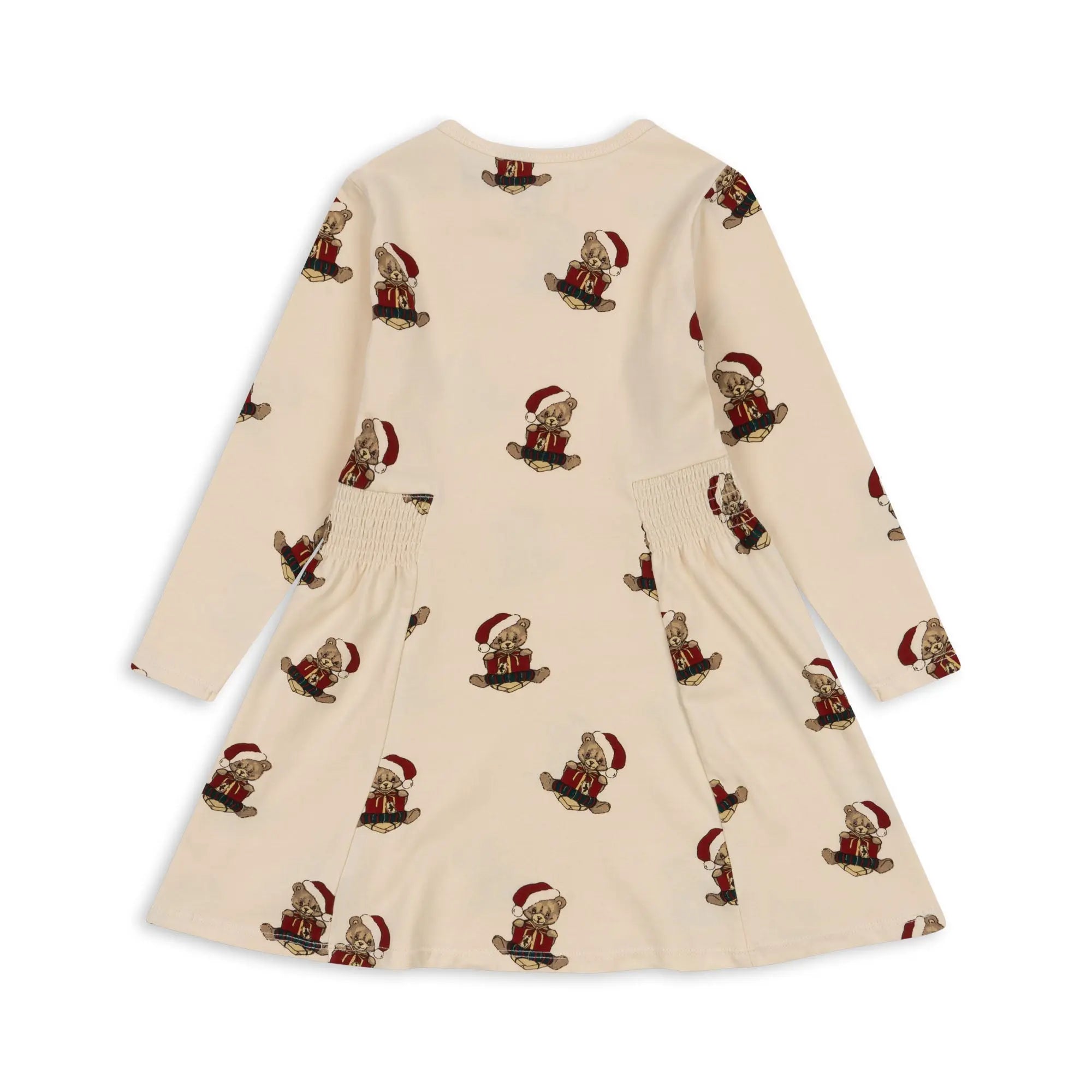 Teddy Basic Christmas Girl Dress Gots  Konges Sløjd   