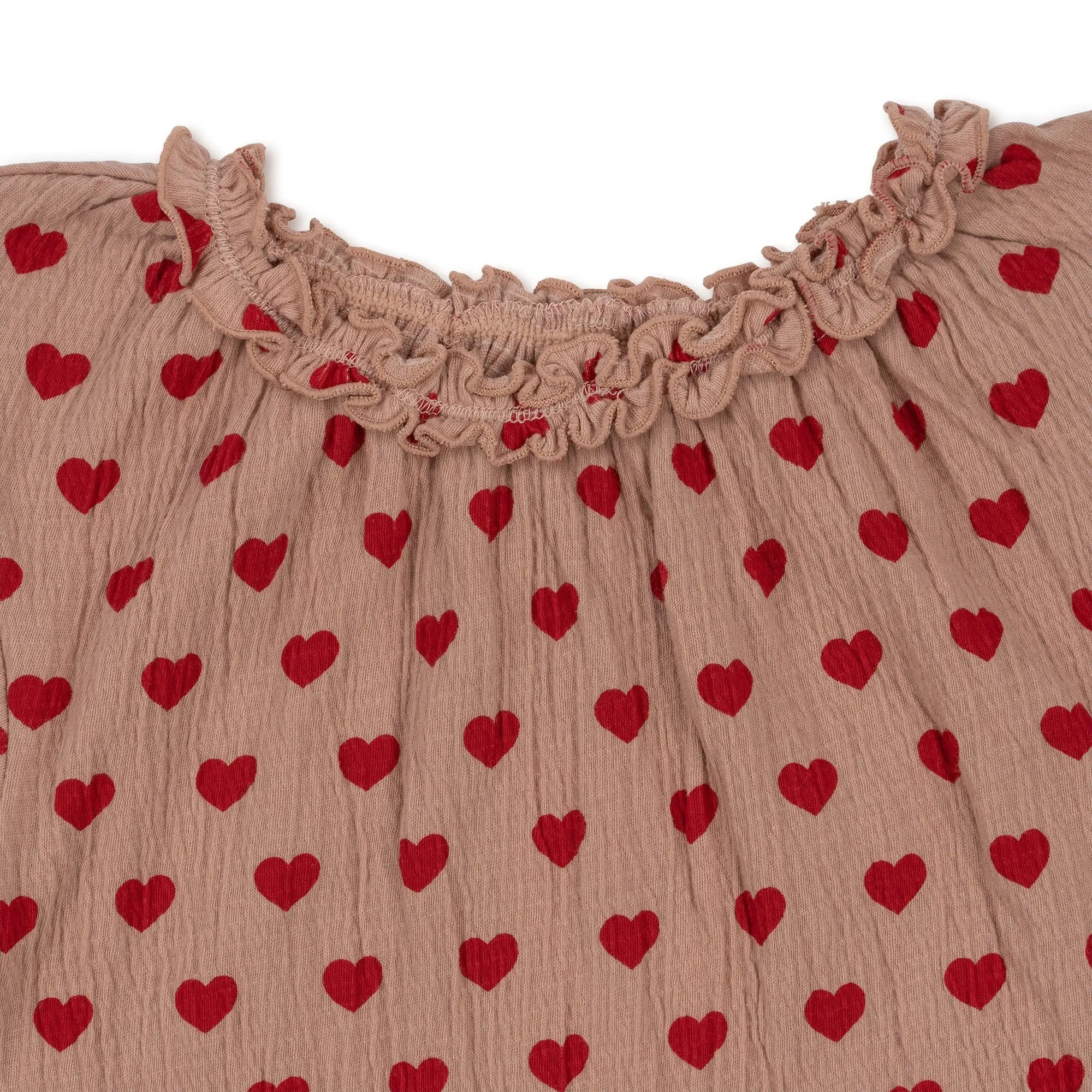 Coeur Mahogany Chleo Girl Blouse Gots  Konges Sløjd   
