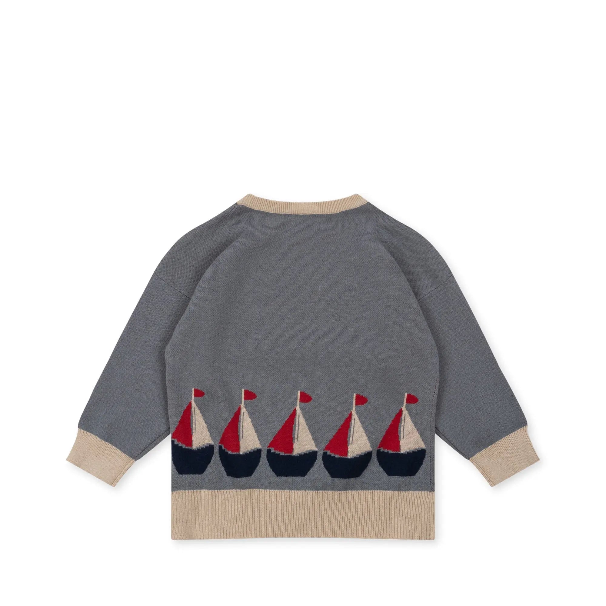 Sail Away Lapis Knit Blouse Gots  Konges Sløjd   