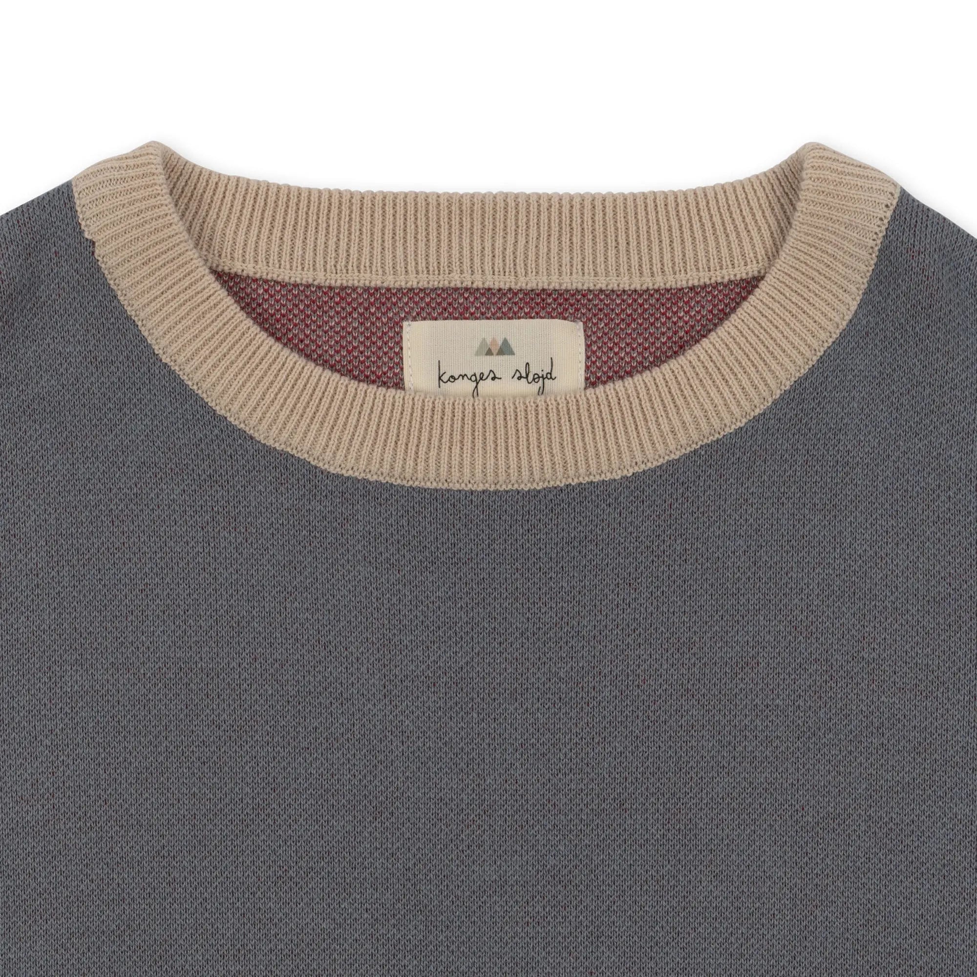 Sail Away Lapis Knit Blouse Gots  Konges Sløjd   