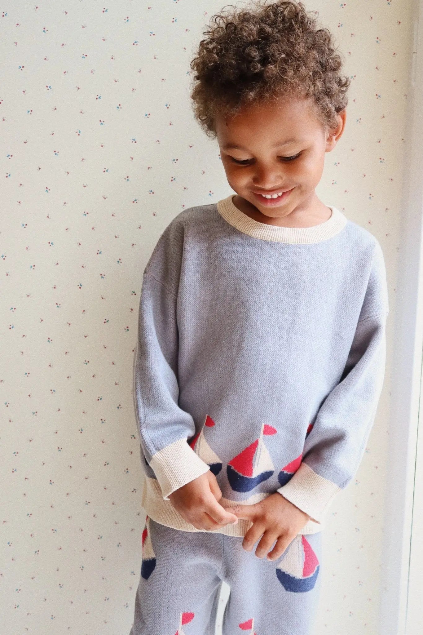 Sail Away Lapis Knit Pants Gots  Konges Sløjd   