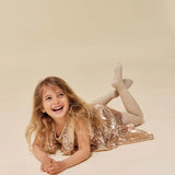 Gold Blush Starla Sequin Dress  Konges Sløjd   