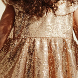 Gold Blush Starla Sequin Dress  Konges Sløjd   