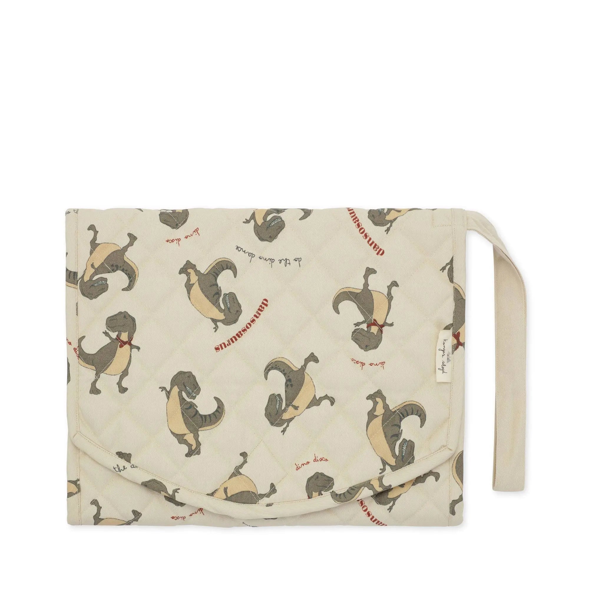 Portable Changing Pad, Waterproof Diaper Changing Mat, Travel Baby Changing Station  Konges Sløjd Dansosaurus One Size 
