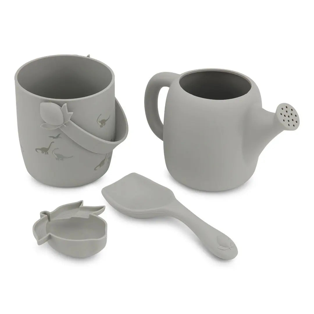 Silicone Beach Set with Lemons, Decorative Lemon Design, Summer Fun Toys Beach Toys Konges Sløjd   