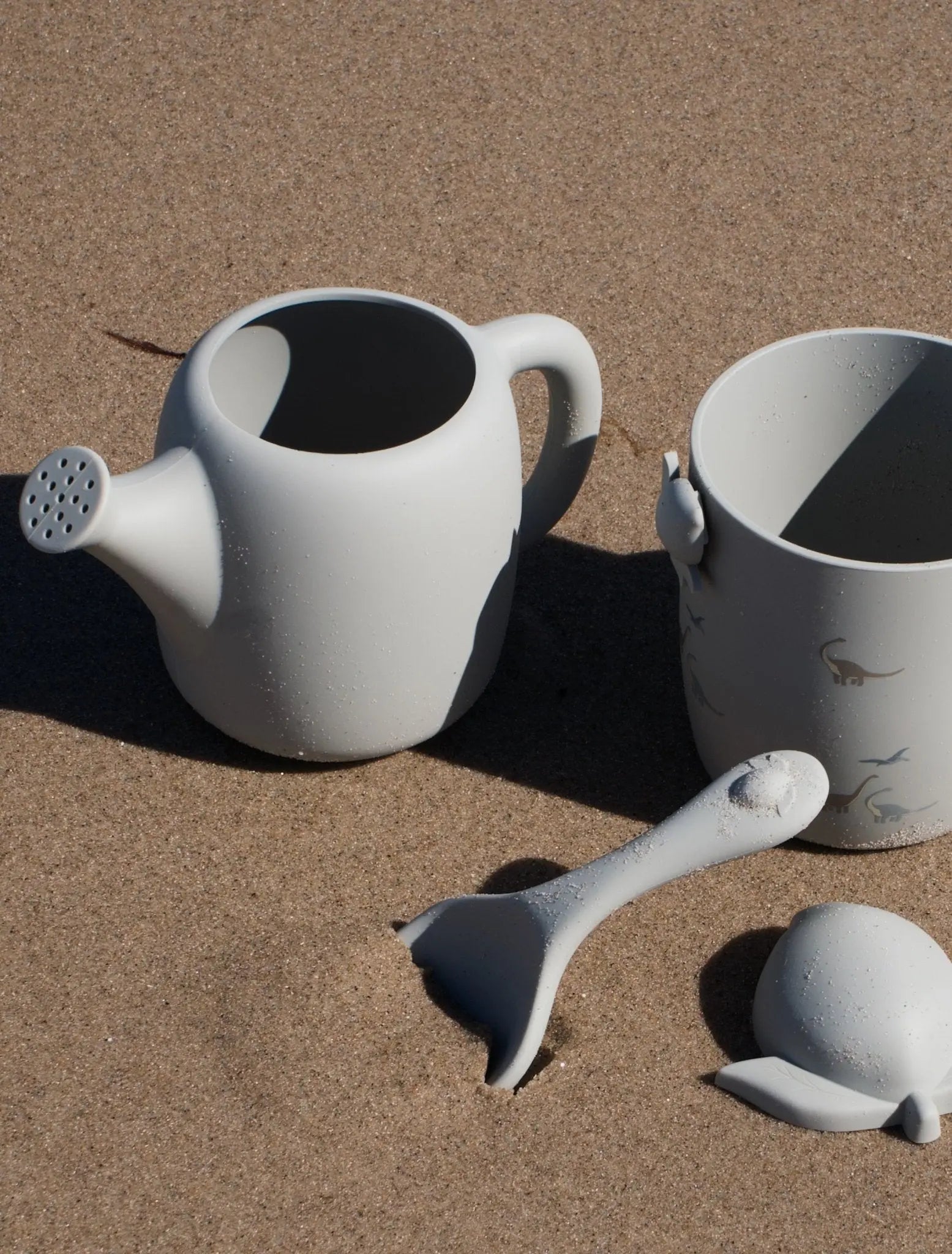 Silicone Beach Set with Lemons, Decorative Lemon Design, Summer Fun Toys Beach Toys Konges Sløjd   