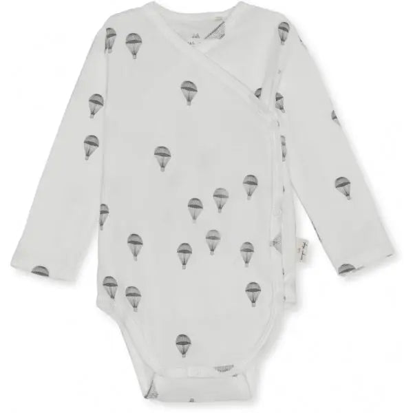 Organic Cotton Newborn Bodysuit Gots  Konges Sløjd Parachute 44cm/PRE 