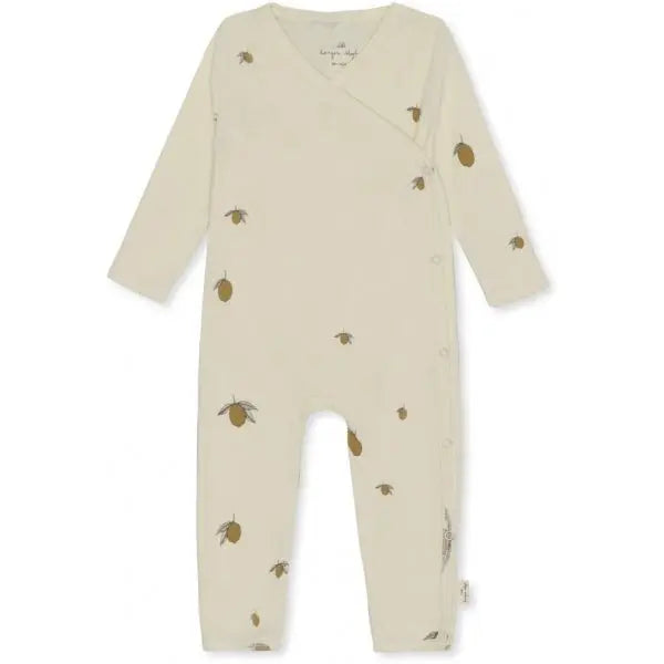 Newborn Onesie Gots  Konges Sløjd Lemon 44cm/PRE 