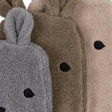 Kids Washcloth Set, Cute Bear Designs, 3-Pack, Fun Bath Time, Playful Animal Shapes  Konges Sløjd   