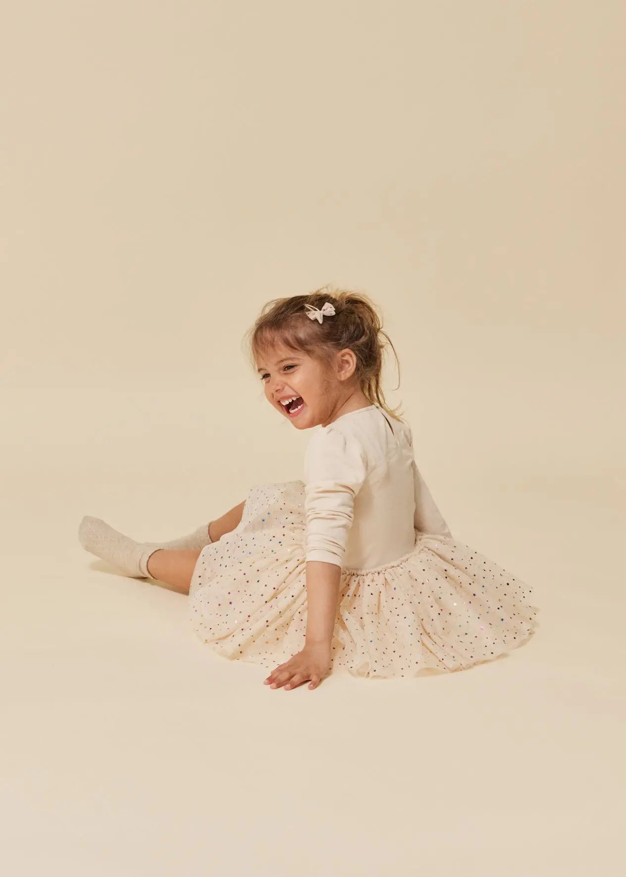 4-Pack Tulle Hair Clips with Charming Bow Accents  Konges Sløjd   