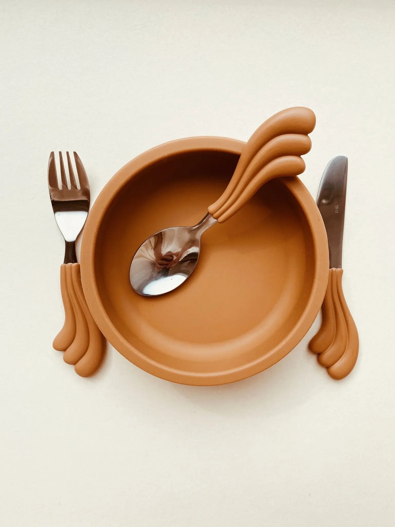 Almond Wave Cutlery - Stylish, Ergonomic Design  Konges Sløjd   