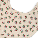 Organic Cotton Baby Bib, 2 Pack - Fleur Tricolo  Konges Sløjd   