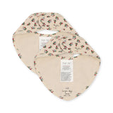Organic Cotton Baby Bib, 2 Pack - Fleur Tricolo  Konges Sløjd   