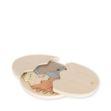 Dinosaur Egg Wood PuzzleWood Dinosaur Egg Jigsaw Puzzle, Prehistoric Dino Puzzle  Konges Sløjd   